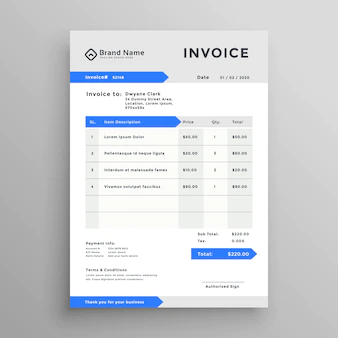 supplier invoice