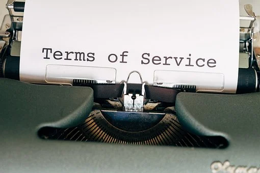 terms of service for business